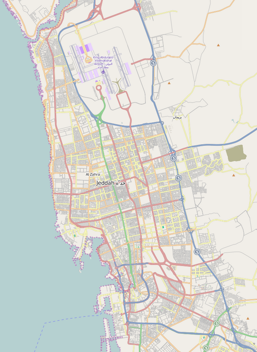 Jeddah map